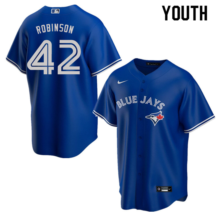 Nike Youth #42 Jackie Robinson Toronto Blue Jays Baseball Jerseys Sale-Blue